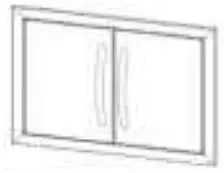 NAPOLEON BIP500RB 3 Prestige 500 Built-In Gas Grill with Rotisserie - PROTRUDE FROM FACE