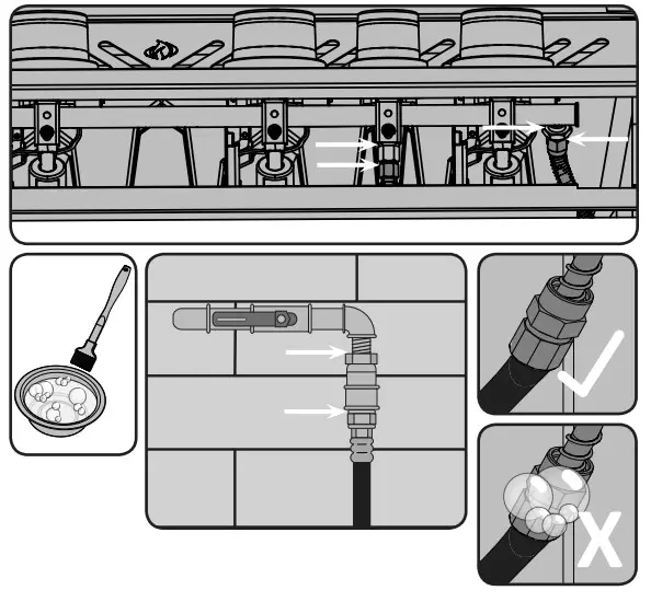 NAPOLEON BIP500RB 3 Prestige 500 Built-In Gas Grill with Rotisserie - operating the unit5