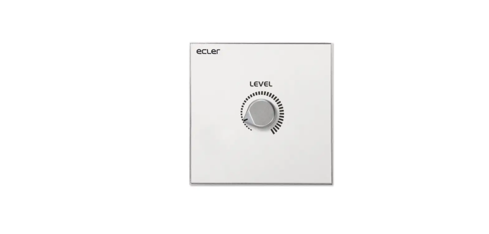 Ecler Wpa Series Wall Mounted Analogue Remote Controls User Manual