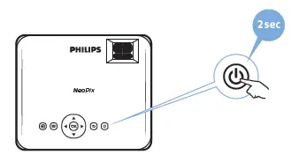 PHILIPS NPX640-INT NeoPix Ultra One Home Projector fig 5