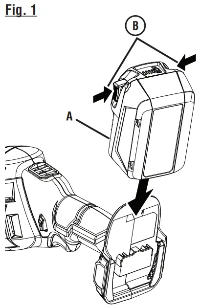 INSTALLING/REMOVING BATTERY PACK