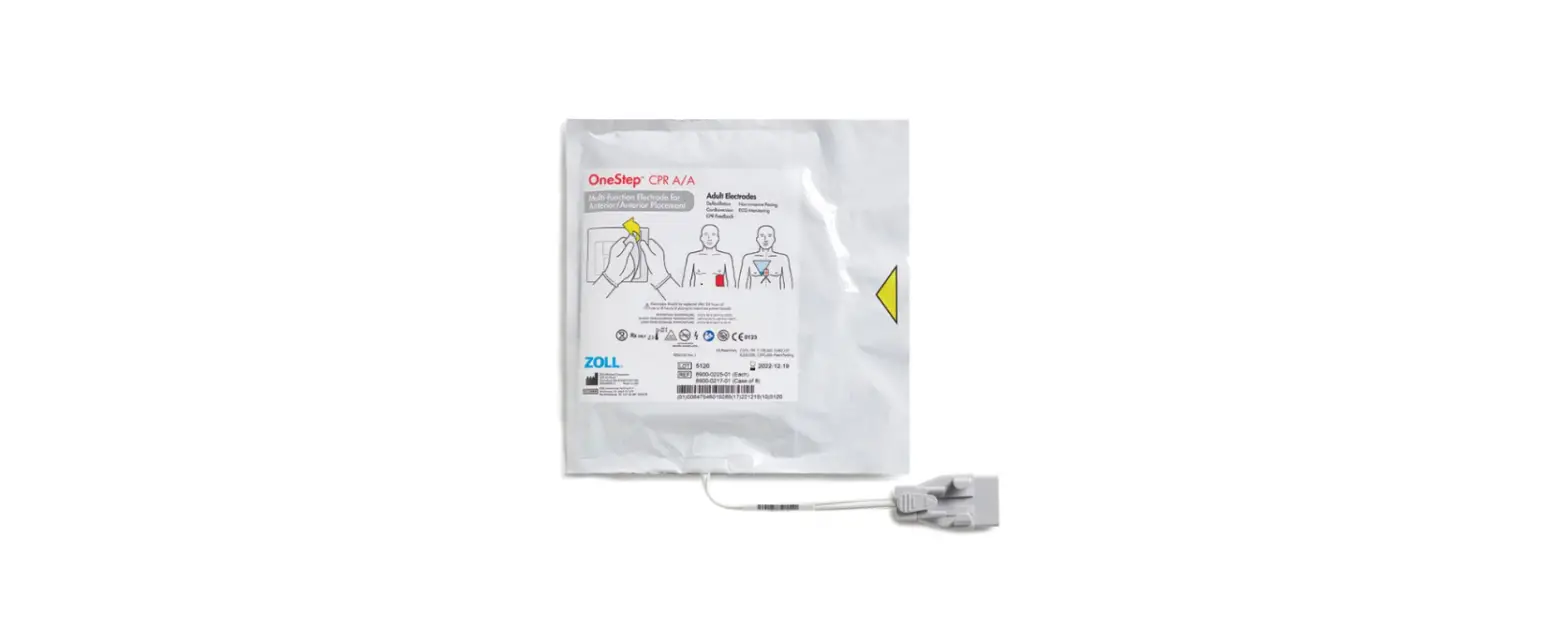 Zoll Onestep Cpr A/a Resuscitation Electrodes Instruction Manual