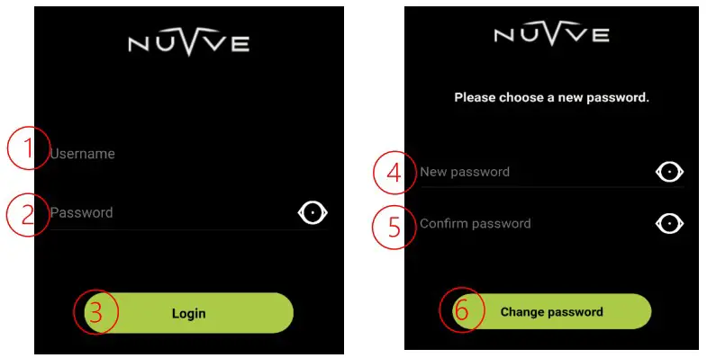 NUVVE FleetBox App - Login