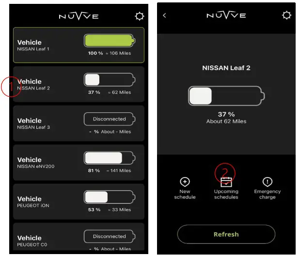 NUVVE FleetBox App - Trip Scheduling