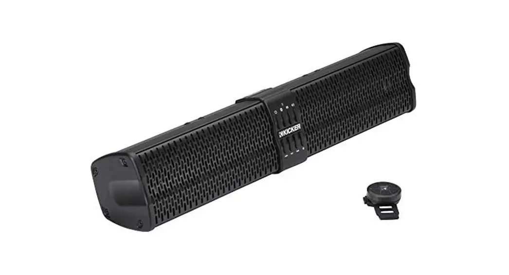 Kicker Powerbar Kpb1 Amplified Weatherproof Bar Mount Speaker System With Bluetooth Owner's Manual