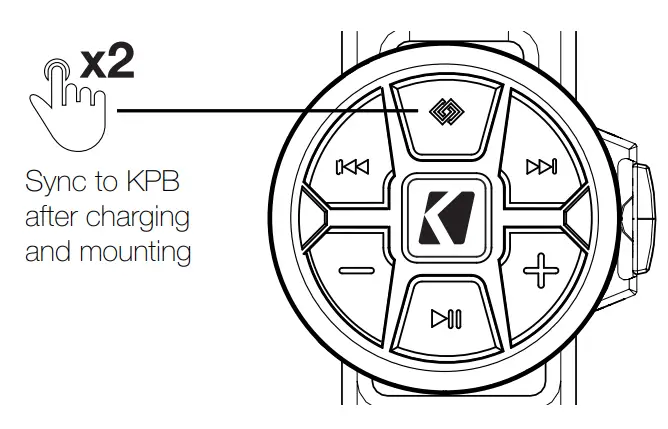 KICKER PowerBar KPB1 Amplified Weatherproof Bar Mount Speaker System with Bluetooth - fig 10