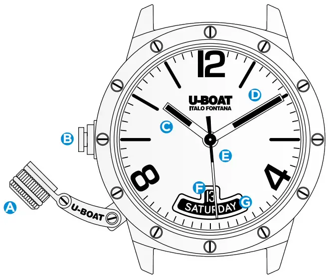 U BOAT Classico Solotempo Smartwatch - Figure 1
