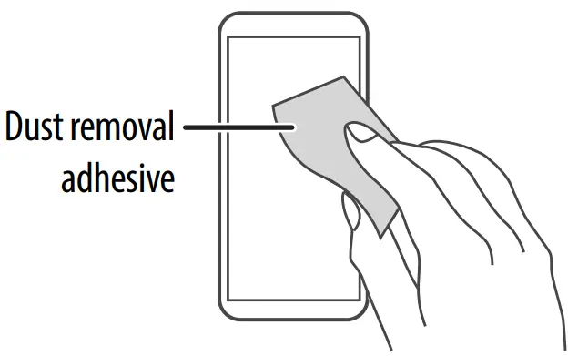 ATTACHING YOUR SCREEN PROTECTOR