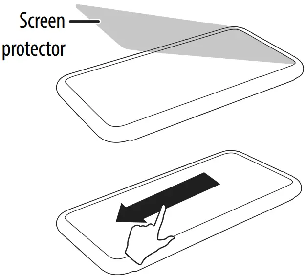 ATTACHING YOUR SCREEN PROTECTOR