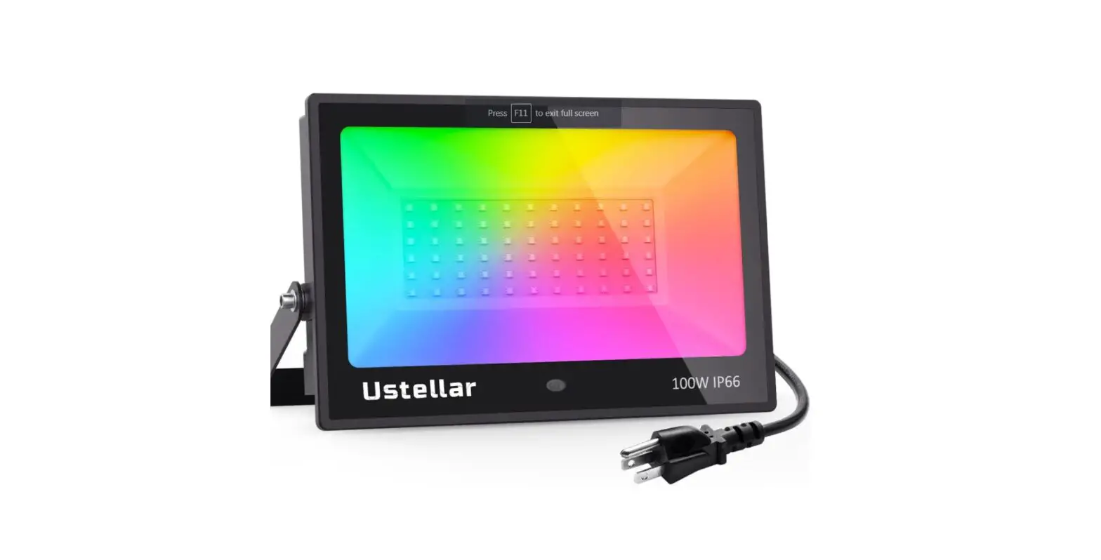 Ustellar Ut88873a-rgb-us Smart Led Flood Light User Guide