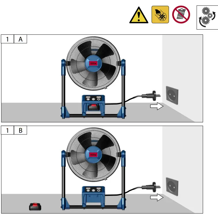Gude V18-0 Fan Battery fig 2