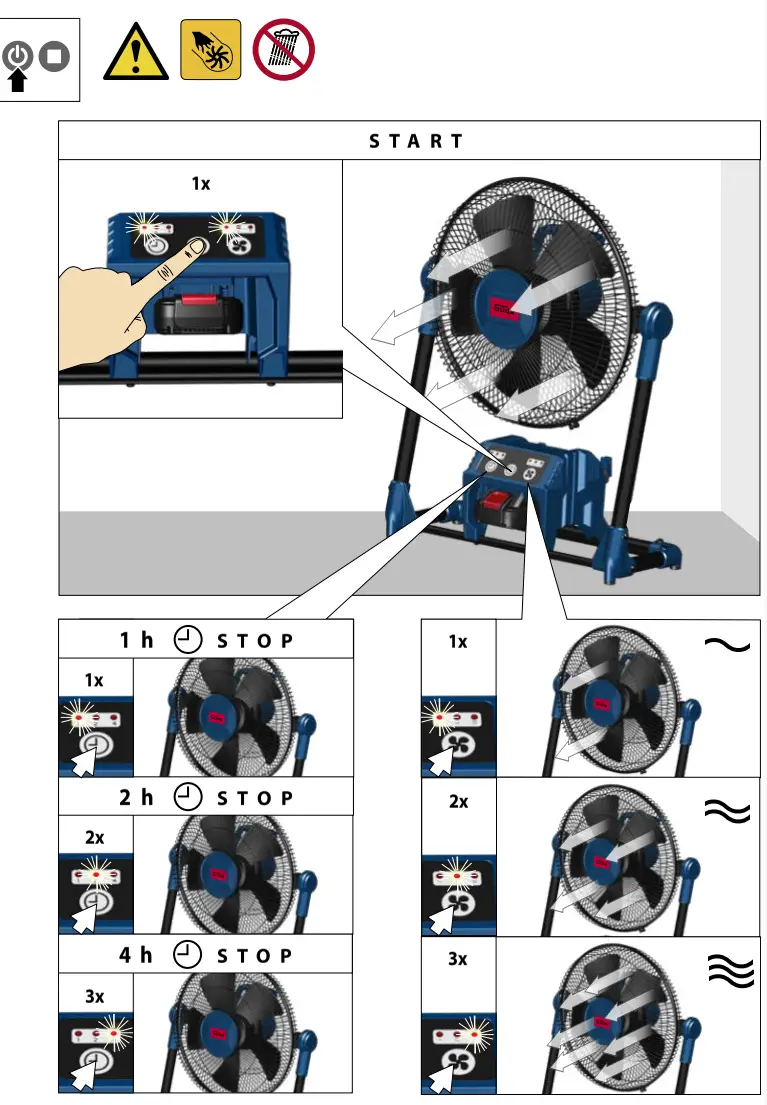 Gude V18-0 Fan Battery fig 3