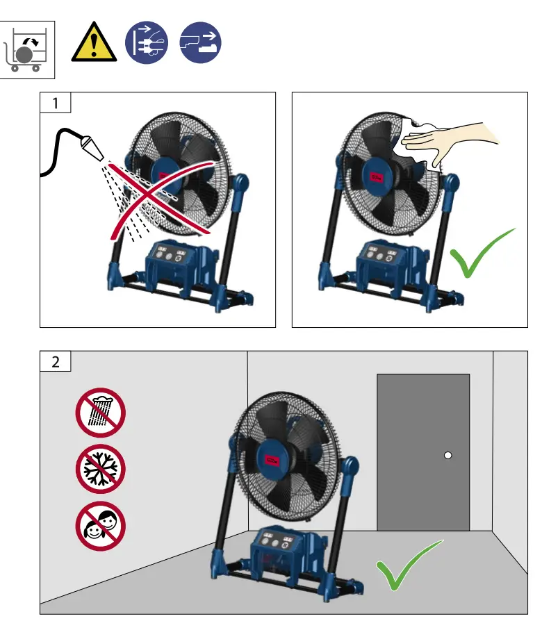Gude V18-0 Fan Battery fig 6