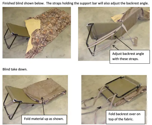HUNTRITE 717808 Light-Weight Layout Blind - 4