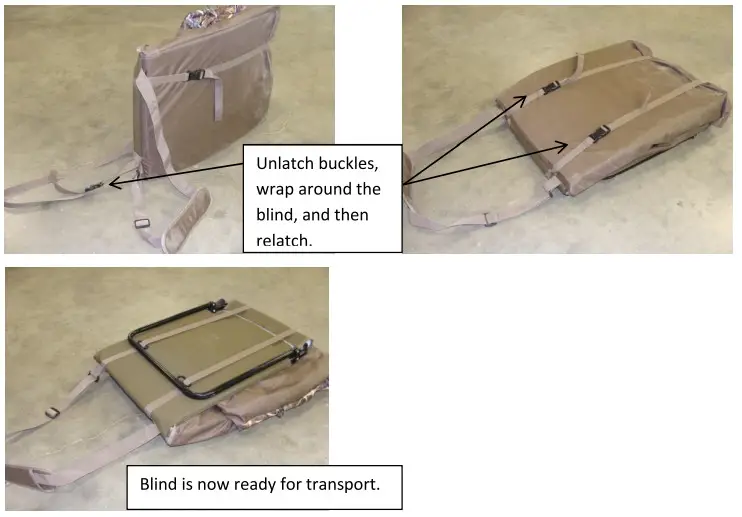 HUNTRITE 717808 Light-Weight Layout Blind - 5