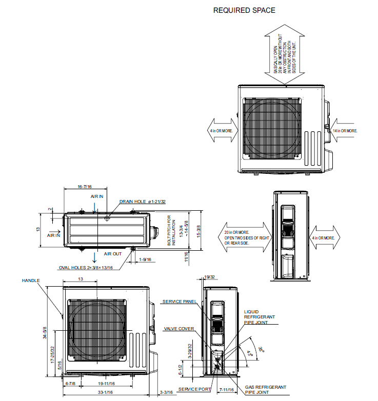 MITSUBISHI ELECTRIC MSZ-FS15NA-Wall-Mounted Air-Conditioning-System-fig- (4)
