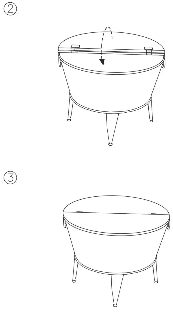 ASHLEY A4000209 Furniture Accent Cocktail Table - 2