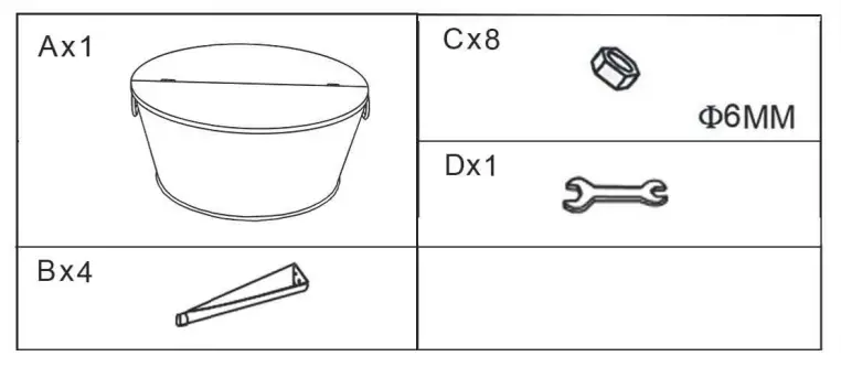 ASHLEY A4000209 Furniture Accent Cocktail Table