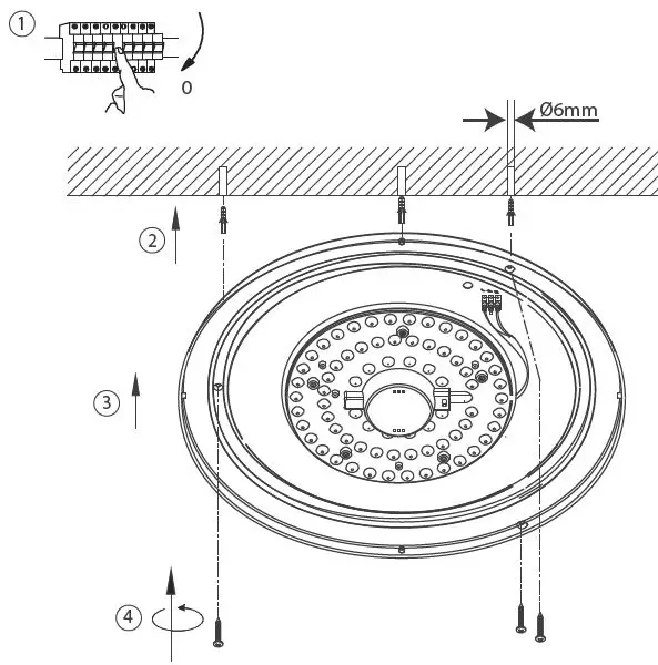 Paul Neuhaus 14243 LED Ceiling Light-2