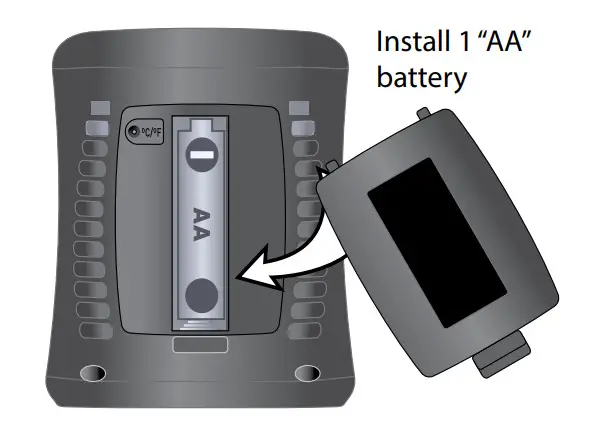ACU-RITE Humidity Monitor 00325CADI - Replace Batteries