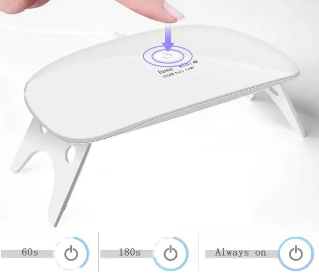 Kepma-‎UVL-UV-LED-Nail-Dryer-fig-2