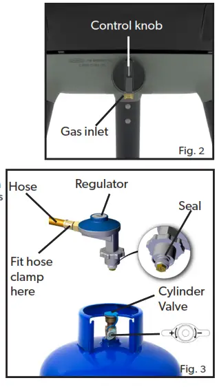CADAC 8905 Carri Chef 40 Barbecue and Chef Pan Combo - fig 1