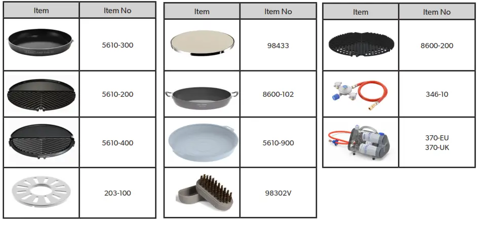 CADAC 8905 Carri Chef 40 Barbecue and Chef Pan Combo - fig 8