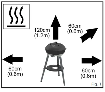 CADAC 8905 Carri Chef 40 Barbecue and Chef Pan Combo - fig