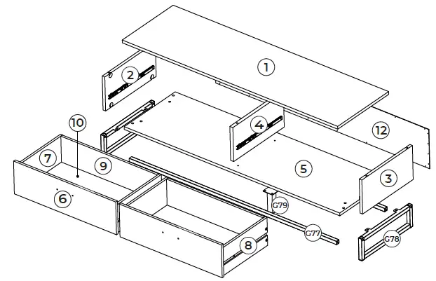 Signature DESIGN EA1864-150 Ashley Living Room Socalle Storage Bench 03