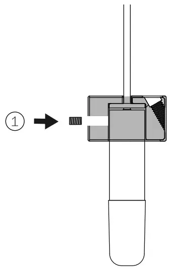 BOCCI 100.1mo Mini Outie Canopy - Remove maskin