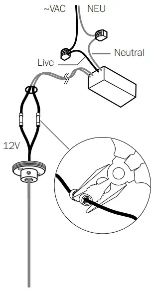 BOCCI 100.1mo Mini Outie Canopy - Xenon