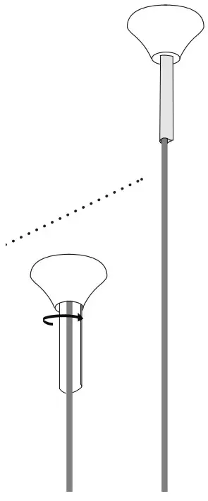 BOCCI 100.1mo Mini Outie Canopy - silicone caulking to
