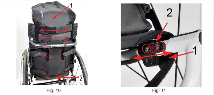 panthera U3 Light Ultra Lightweight Portable Wheelchair - fig 6