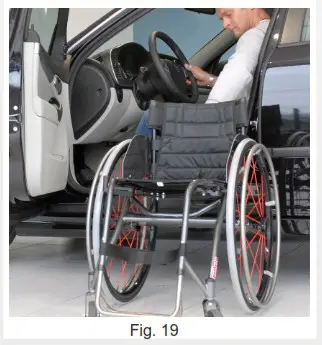 panthera U3 Light Ultra Lightweight Portable Wheelchair - fig10