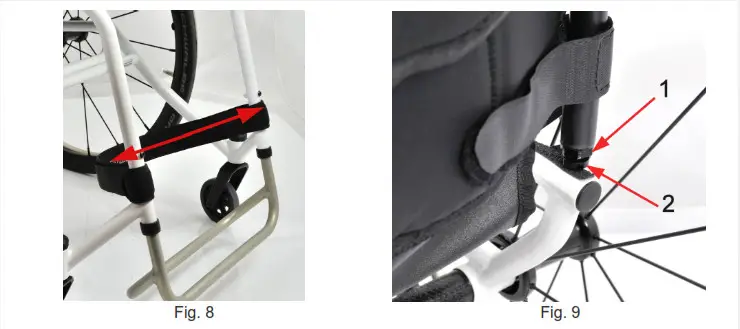 panthera U3 Light Ultra Lightweight Portable Wheelchair - fig5