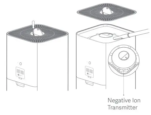 Xiaomi Smart Air Purifier 4 Pro - Cleaning fan blades and air duct