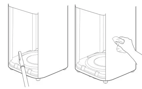 Xiaomi Smart Air Purifier 4 Pro - Cleaning the filter compartment