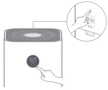 Xiaomi Smart Air Purifier 4 Pro - Enabling Disabling Wi-Fi