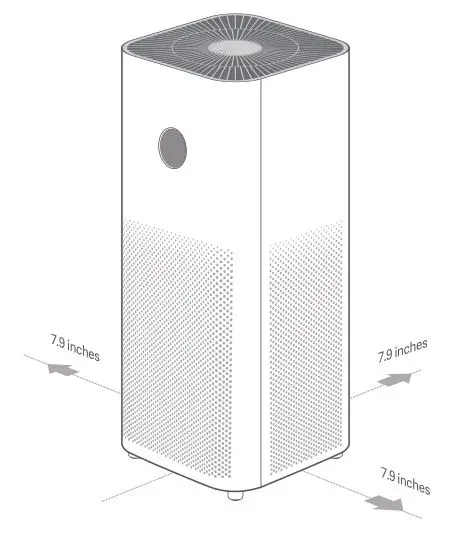 Xiaomi Smart Air Purifier 4 Pro - Placing the purifier