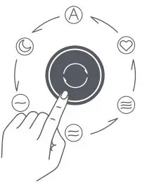 Xiaomi Smart Air Purifier 4 Pro - Switching mode