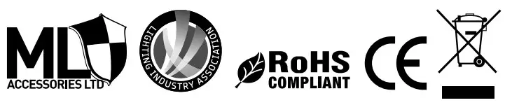 Knightsbridge LEDBAT Series Ceiling Light Batten - Icon2