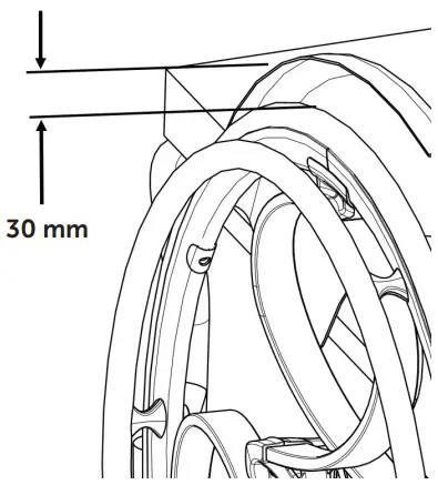 Wheelchairs Loopwheels Classic and Carbon - wheel braking