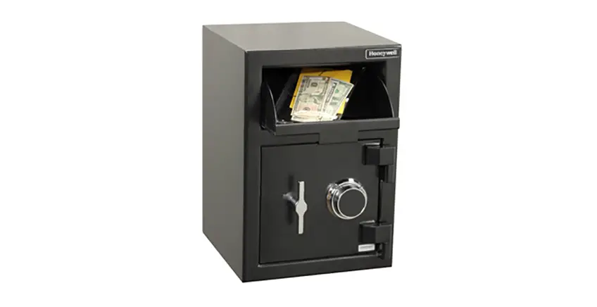 Honeywell 5911 Depository Safe With Combination Lock User Guide