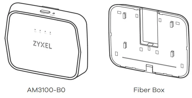 ZYXEL AM3100-B0 Gigabit Active Fiber Gateway - Hardware