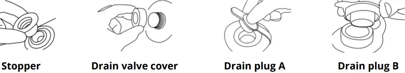 INSTALLATION OF THE DRAIN