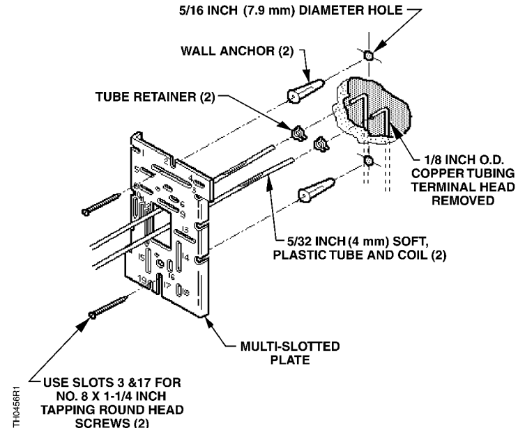 SIEMENS 129 140 Retrostat Kits for Honeywell D N or H C Thermostats - fig 11
