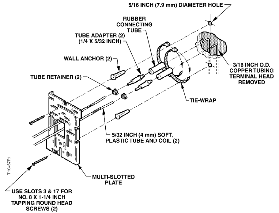 SIEMENS 129 140 Retrostat Kits for Honeywell D N or H C Thermostats - fig 12