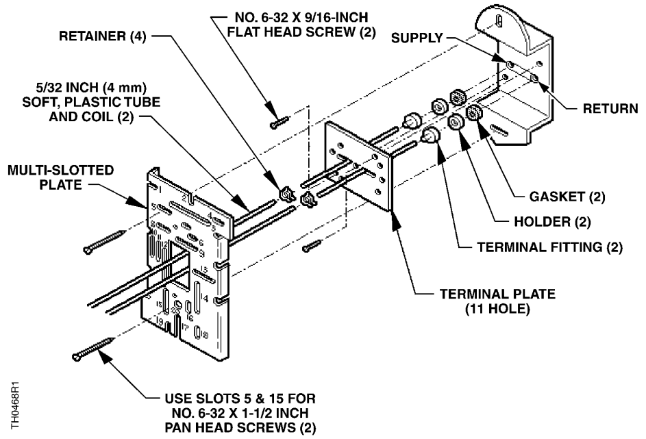 SIEMENS 129 140 Retrostat Kits for Honeywell D N or H C Thermostats - fig 2