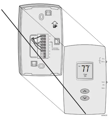 Honeywell Non-Programmable Thermostat - Customer assistance 1