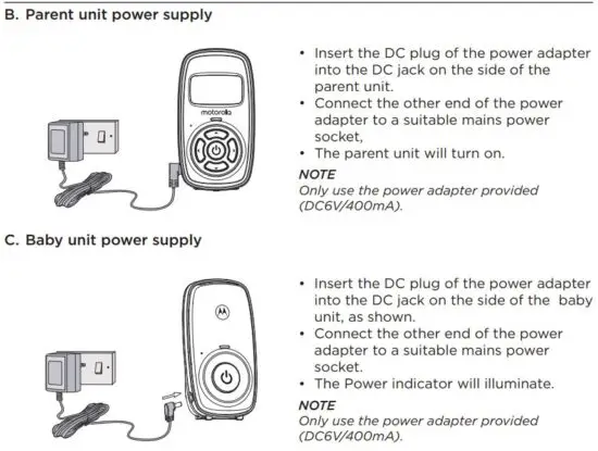 FIG 2 Setting up your Digital Audio Baby Monitor.JPG